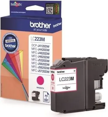 Produktbild von Tintenpatrone Brother LC223M, Magenta, für DCP-J4120DW, MFC-J4420DW, MFC-J5320DW, MFC-J4620DW, MFC-J5620DW, MFC-J5720DW