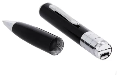 Audio-Rekorder im Spion-Stift, 32 GB, schwarz