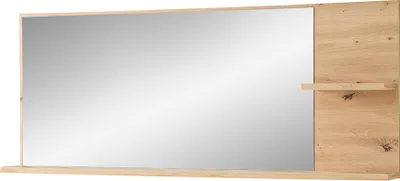 Produktbild von Garderobe Spiegel 148 cm breit Eiche BLISS-36