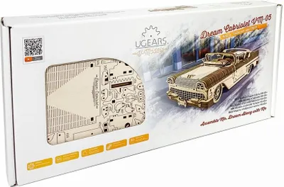Obrázek produktu pro UGears Dream Cabriolet VM-05, 739 kusů, Dopravní prostředky