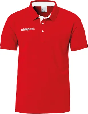 Obrázek produktu pro Uhlsport Football Essential Prime Polo Shirt Pánská polokošile červená bílá velikost XXXL