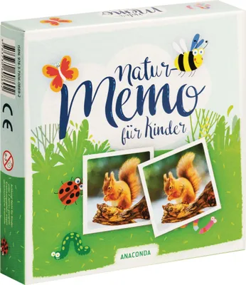 Produktbild von Natur Memo-Spiel für Kinder