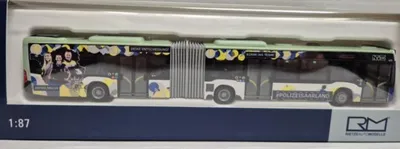 Produktbild von Rietze Gelenkbus MB O 530G \'15 NVG-Polizei Saarland 73589