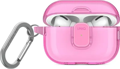 Zdjęcie produktu dla Etui Uniq Glase Pro Do Airpods Pro 2 - Różowe