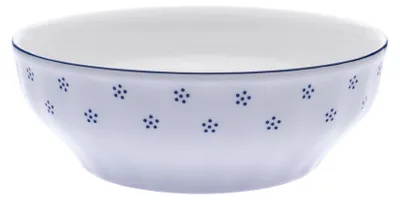 Produktbild von Zylindrische Schale, 26 cm, blaues Valbella, tschechisches Porzellan, G. Benedikt
