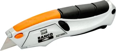 Produktbild von Bahco Mini-Cuttermesser mit automatischem Klingeneinzug und Kunststoffgriff, 170 mm
