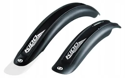Produktbild von Simpla Kido 20 Fahrradschutzblech-Set Kinderfahrrad Schwarz