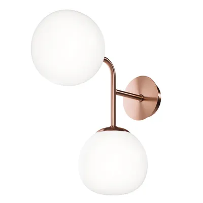 Produktbild von Maytoni MOD221-WL-02-G, 2 Glühbirne(n), E14, IP20, Weiß