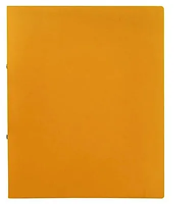 Produktbild von Idena 10436 - Ringbuch im Format DIN A4, 2-Ring-Mechanik mit 16 mm Durchmesser, 20 mm Rückenbreite, orange, 1 Stück