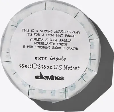 Image de Davines More Inside Strong Moulding Clay pâte à modeler pour une tenue forte 75 ml