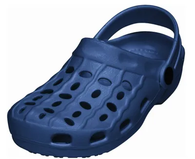 Produktbild von PLAYSHOES 171727, Clogs, Uni, Alle, Blau, Einfarbig, 22/23