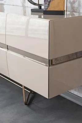 Produktbild von Essgruppe Esszimmergruppe Esszimmer Esstisch Stühle Sideboard Spiegel 7tlg
