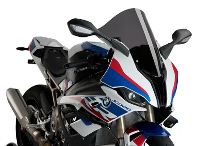 Productafbeelding van PUIG r-racer kuipruit, donker gerookt, goedgekeurd (ABE) voor BMW