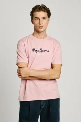 Immagine prodotto di Pepe Jeans Eggo - Maglietta a maniche corte rosa XL uomo rosa XL