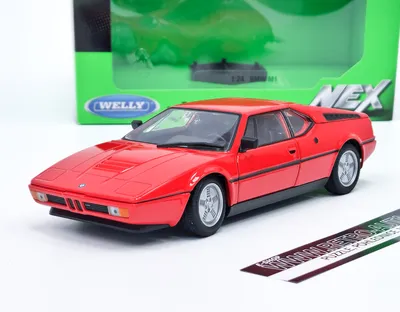 Produktbild von BMW M1 - Roter Welly 1:24