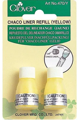 Nachfüllung für Chaco Liner, 2 Stück, Gelb, 2,8 g