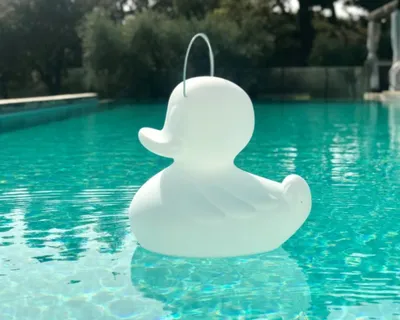 Produktbild von DUCK-DUCK Lamp (XL) Weiß by Goodnight Light Akku-LED Lampe