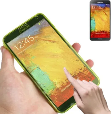 Produktbild von Handyhülle Flip Quer für Handy Samsung Galaxy Note 3 Gelb