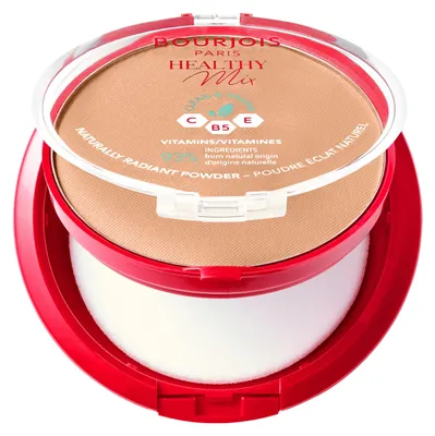 Imagen del producto de Bourjois Healthy Mix Clean & Vegan, polvo compacto con efecto matificante, tono 05 Deep Beige, 10 g