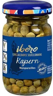 Produktbild von Ibero Kapern Nonpareilles 35 G Glas Vegan Glutenfrei Scharf und herbwürzig