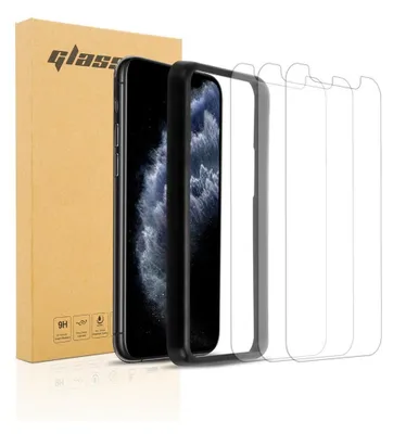 Produktbild von Cadorabo 3x Panzerfolie für Apple iPhone 11 Schutzfolie in natur Folie Tempered Display Schutzglas