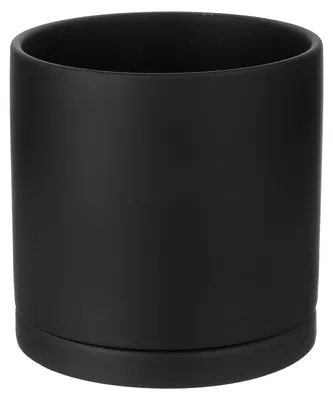 Produktbild von Keramischer Blumentopf mit Abflusslöchern (17 cm)