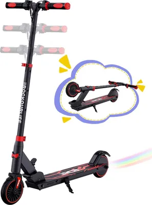 Produktbild von RCB Elektroroller Kinder , Faltbarer E Scooter Kinder , Max Reichweite 16KM , Höchstgeschwindigkeit 20KM/H , E Roller für Kinder und Jugendliche