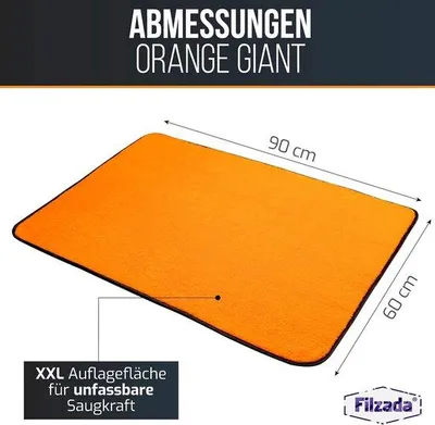 Produktbild von Famanu Mikrofasertuch XXL (60 x 90 cm) - hochabsorbierend und fusselfrei