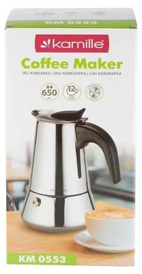 Immagine prodotto di Caffettiera in acciaio inossidabile, 650 ml