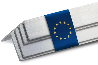 Produktbild von Aluminium L-Profil 80x40x4mm, 1500mm