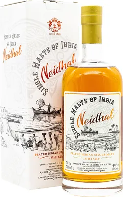 Produktbild von Amrut Neidhal Peated Indian Single Malt Whisky 0,7l