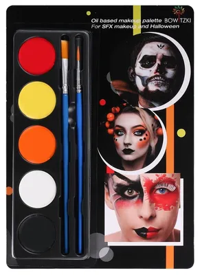 Zdjęcie produktu dla Paleta do makijażu na Halloween, zawierająca 5 kolorów