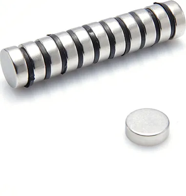 Image de Aimants néodyme cylindriques 12 x 4 mm 100 pièces N38