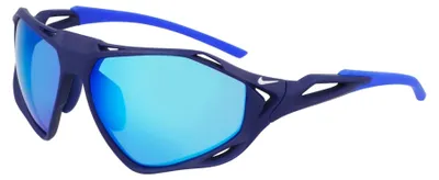 Produktbild von Nike NIKE ZEUS RISE IF1120X MATTE VOID BLUE / BLUE MIRRORED 63/15/135 Uni Sonnenbrillen