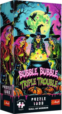 Produktbild von TREFL Puzzle Premium Plus Hall of Horror: Hexe 1000 DLKS