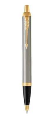 Immagine prodotto di PARKER Kugelschreiber IM     Brushed Metal            M Blau Geschenkbox