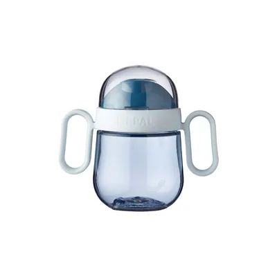Immagine prodotto di Mepal Mio - tazza antigoccia - blu intenso - tazza per bere da 6 mesi - tazza per bere per bambini - a prova di perdite - lavabile in lavastoviglie