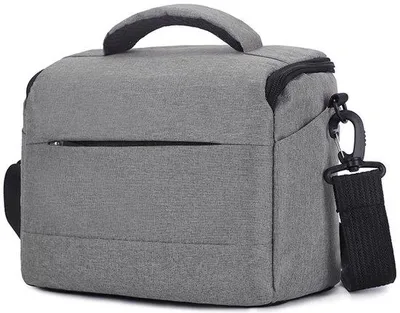 Obrázek produktu pro Černé brašny na digitální zrcadlovky s pláštěnkou, tašky přes rameno pro fotoaparáty Canon, Nikon a Sony a příslušenství.