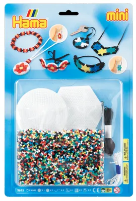Produktbild von Hama Bügelperlen mini "Schmuck" im Blister 2,5 mm 4.000 Bügelperlen