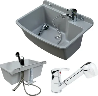 Produktbild von Dřez Dřez s baterií Umyvadlo Venkovní zahrada 10913