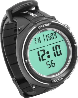 Produktbild von Cressi GOA Tauchcomputer und Uhr, Farbe:schwarz