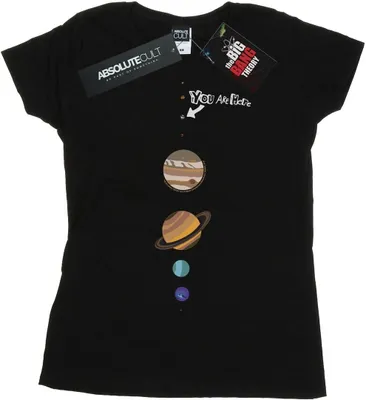 Image de The Big Bang Theory - "You Are Here" T-shirt pour femme BI9693 (S) (Noir)