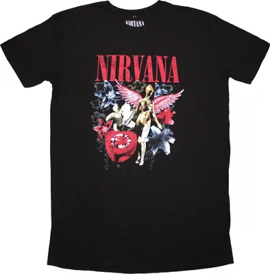 Image de Nirvana - Robe T-shirt "In Utero" pour femme RO14161 (XXL) (Noir)