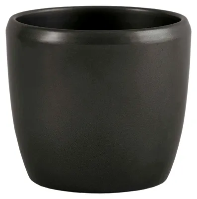 Produktbild von Keramik Blumentopf Venus 13/12 dunkelsilber Ø 16cm Höhe 14cm