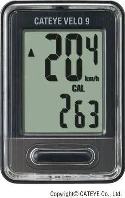 Cat Eye Fahradcomputer Velo 9