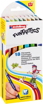 Image de Set de feutres de coloriage, fin, 1 pièce