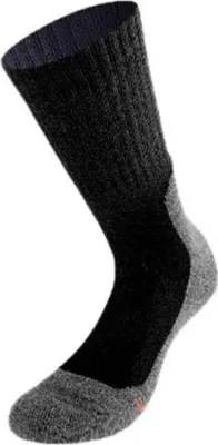Produktbild von Lenz Wandersocken Trekking 5.0 Polyester schwarz 2 Paar Größe 35-38