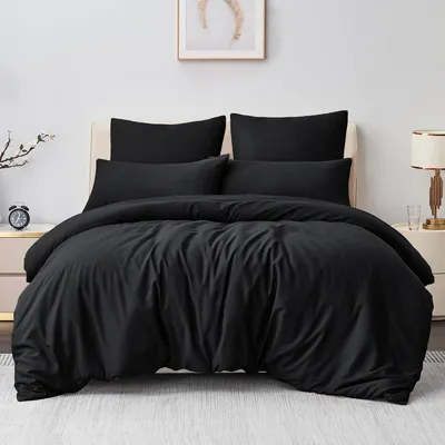 Produktbild von Famanu Mikrofaser Bettwäsche Set 200 x 200 cm - 3-teilig, weich und bügelfrei mit Reißverschluss
