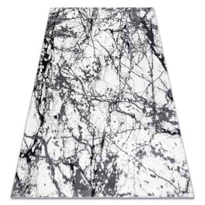 Zdjęcie produktu dla Dywan nowoczesny COZY 8871 Marble, Marmur - Strukturalny, dwa poziomy runa szary 140x190 cm