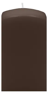 Produktbild von Quader Kerzen Chocolate Schokolade 15 x Ø 6/6 cm, 4 Stück